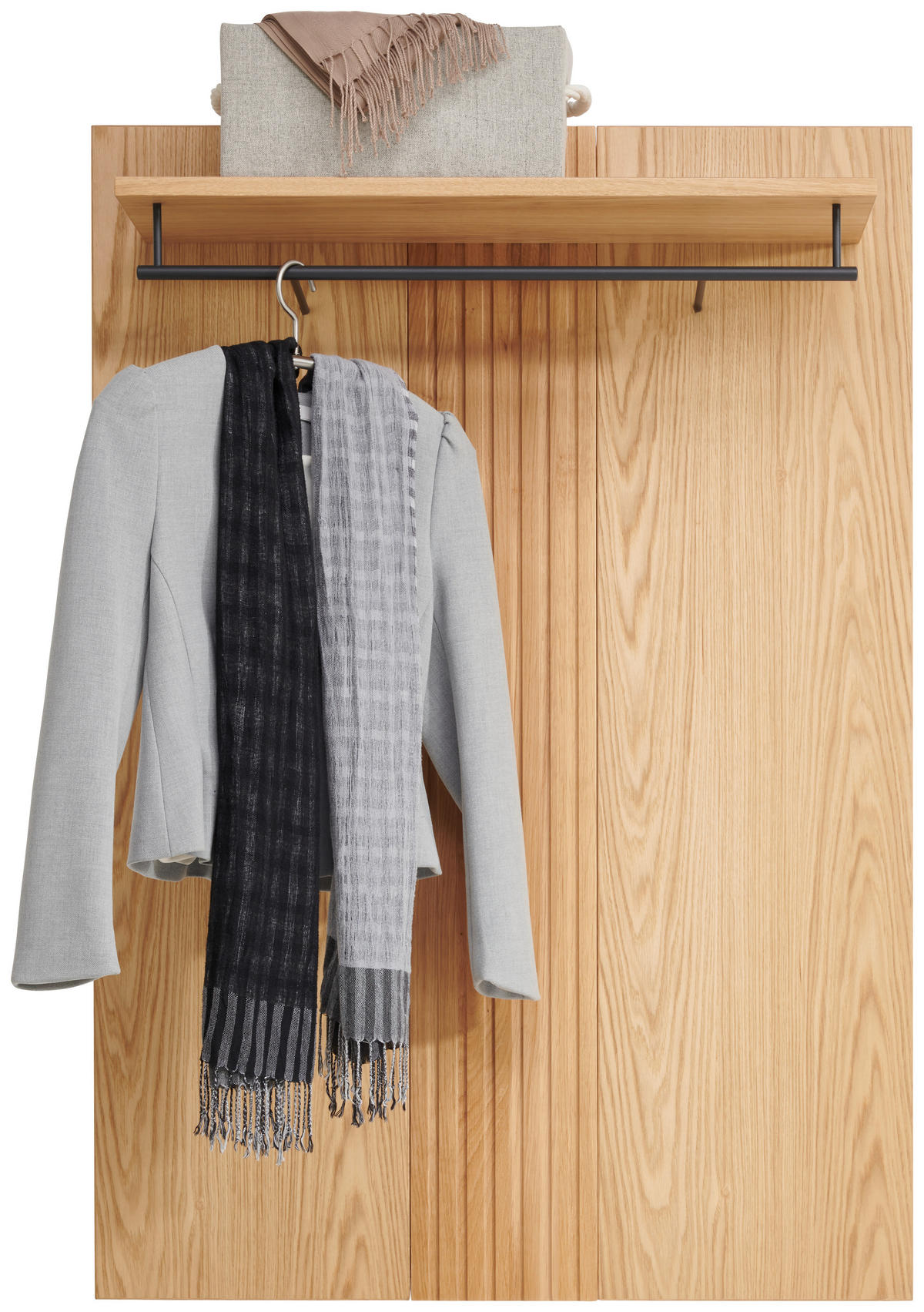 GARDEROBENPANEEL  in 85/120/29 cm  - Eichefarben, Natur, Holz/Holzwerkstoff (85/120/29cm) - Linea Natura