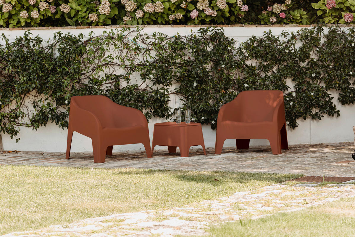 GARTENSESSEL Kunststoff Terracotta  - Terracotta, MODERN, Kunststoff (79/76,5/70cm)