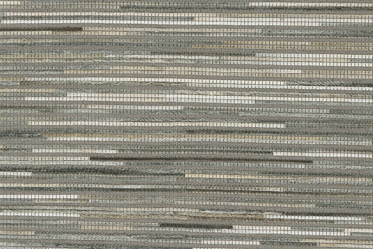 FLACHWEBETEPPICH  Wohnzimmer 170/240 cm Hellgrau rechteckig  - Hellgrau, Basics, Leder/Textil (170/240cm) - Kayoom