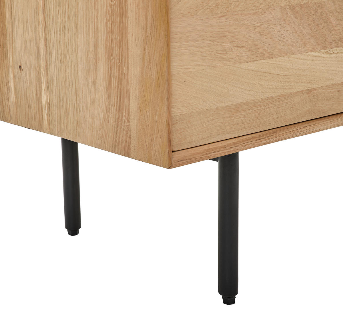 SIDEBOARD  in 140/70/40 cm  - Schwarz/Naturfarben, LIFESTYLE, Holz/Kunststoff (140/70/40cm) - Livetastic