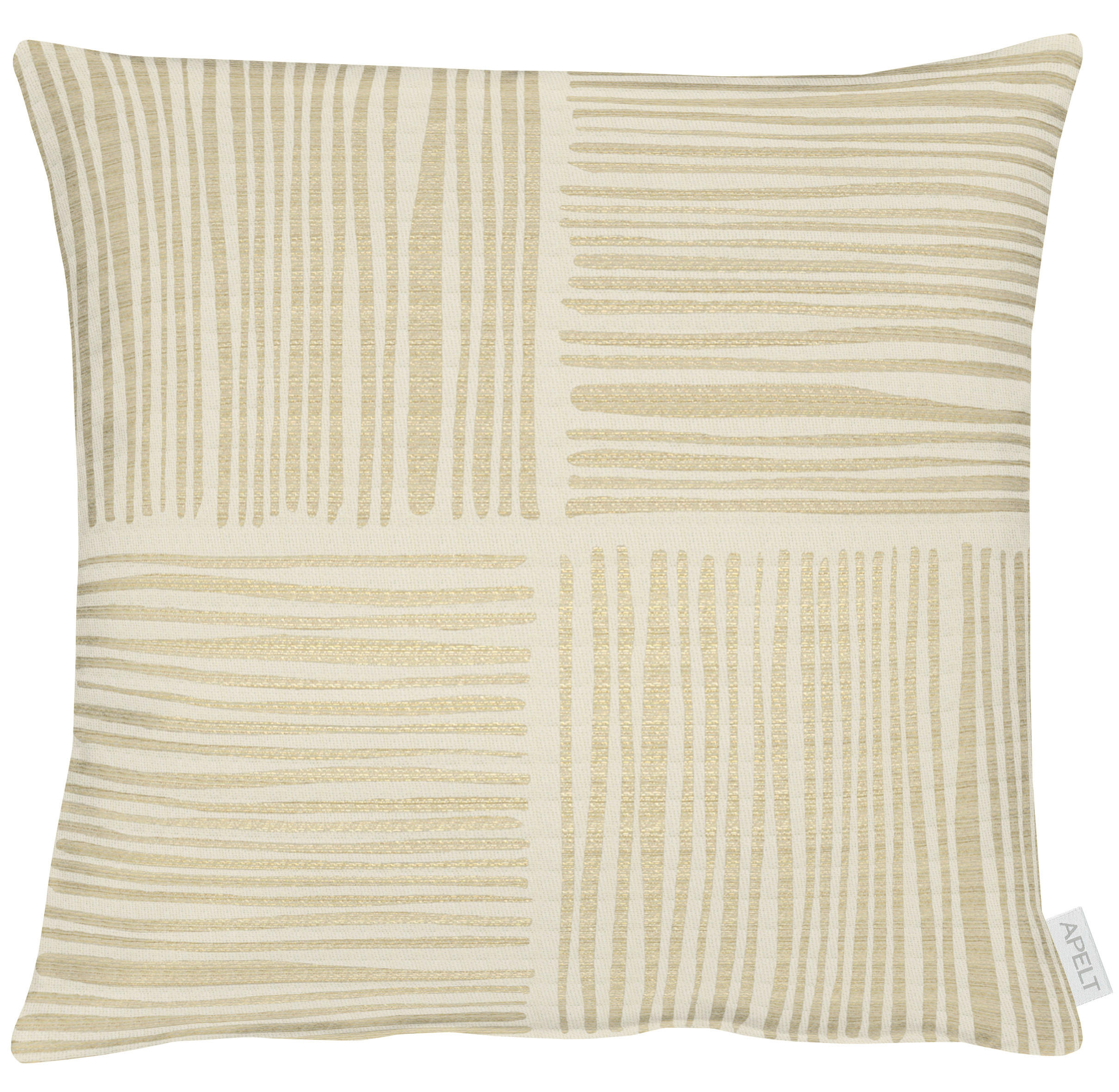 ZIERKISSEN 48/48 cm - Beige, Design, Textil (48/48cm) - Apelt