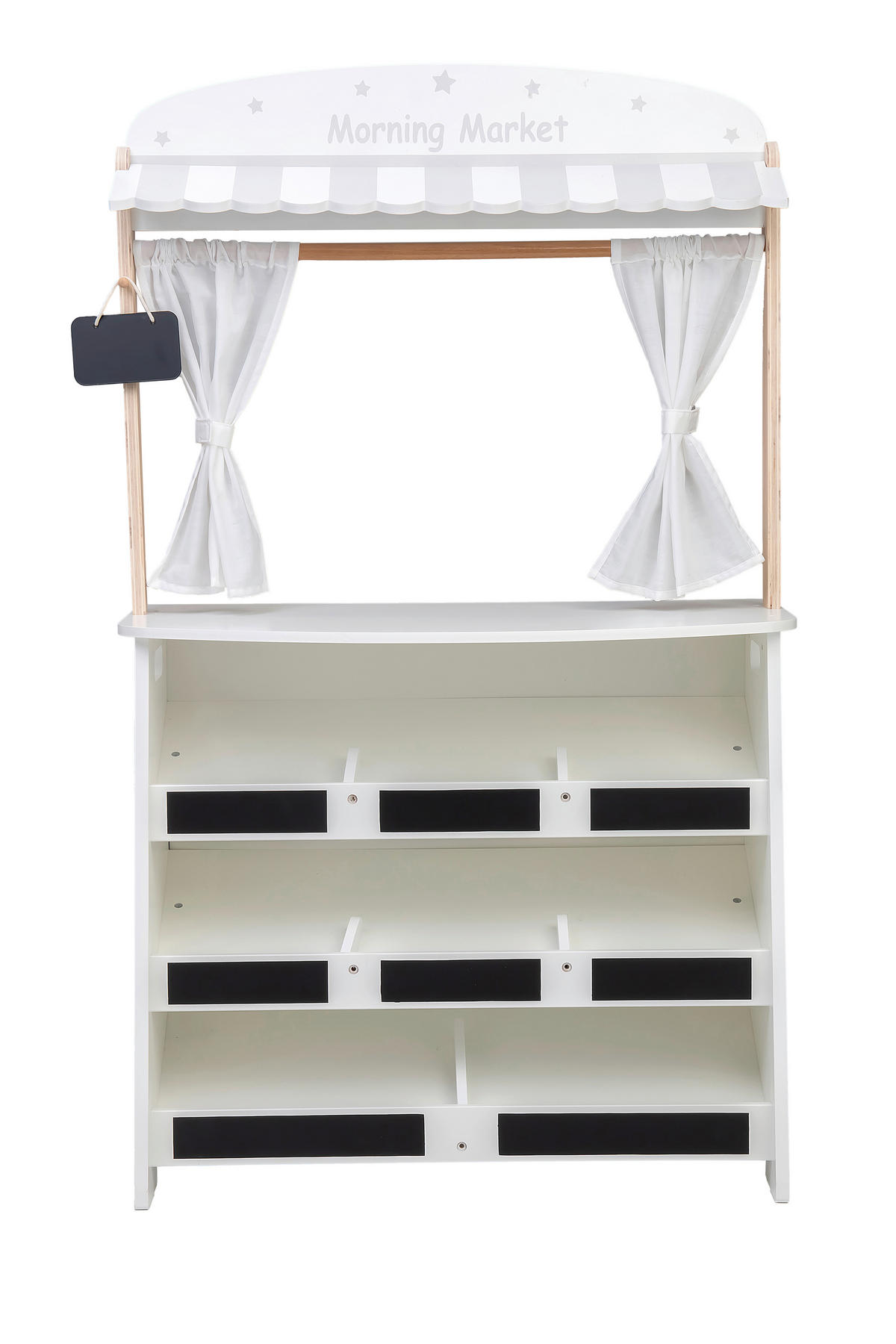 TRGOVINA   - bijela/prirodne boje, Basics, drvo/tekstil (60/29/99cm) - My Baby Lou