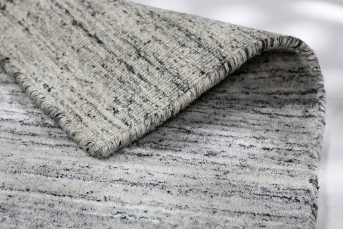 HANDWEBTEPPICH 170/240 cm Anthrazit  - Anthrazit, KONVENTIONELL, Textil (170/240cm) - Schöner Wohnen