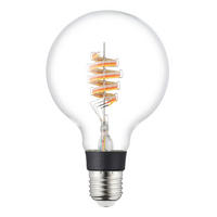 LED-LEUCHTMITTEL   E27 4,9 W  - Klar, Basics, Glas (9,5/15,1cm) - Eglo