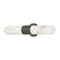 Aplică De Perete Pentru Baie - negru, Konventionell, sticlă/metal (12,7/61/12,6cm) - Elstead Lighting