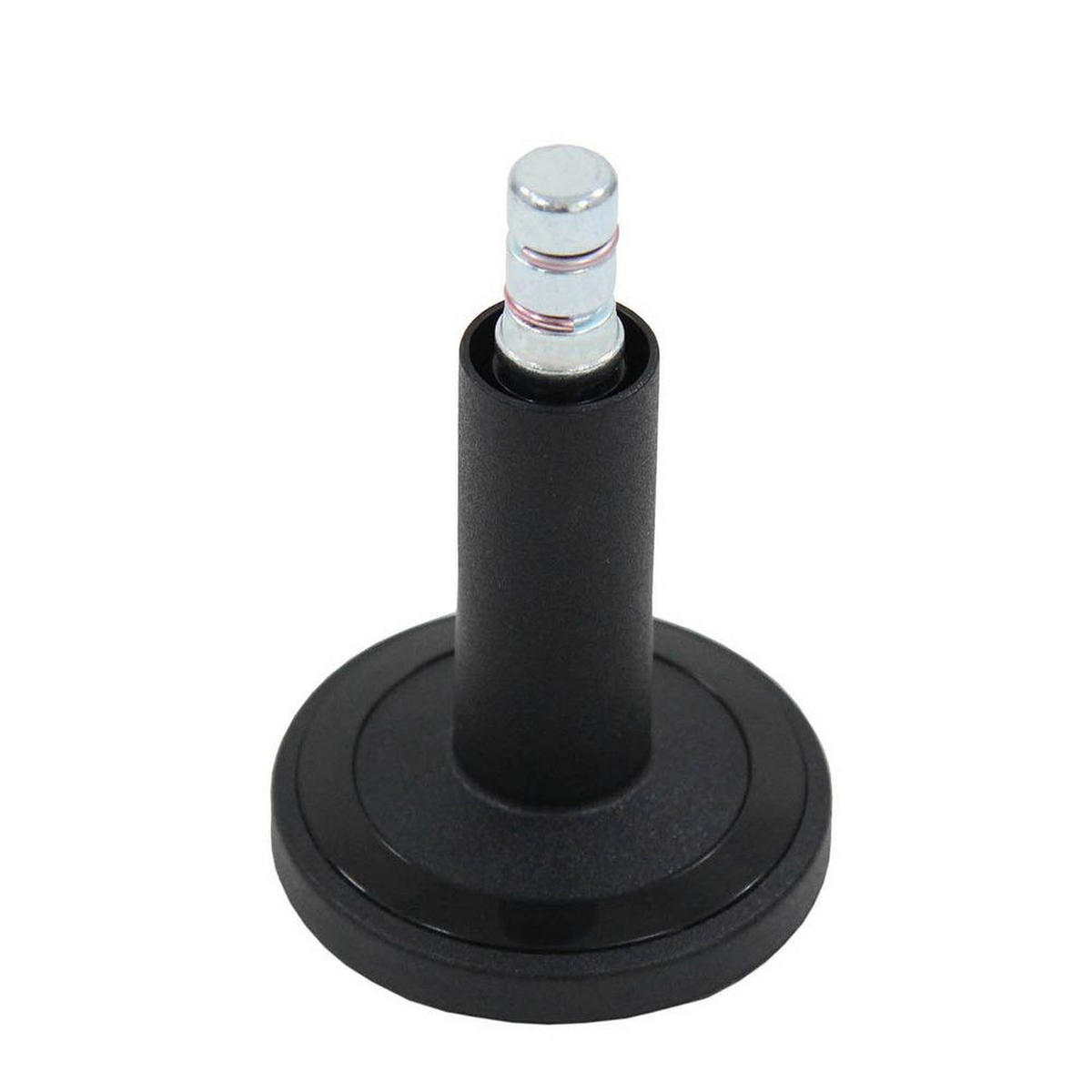BÜROSTUHLGLEITER - Schwarz, Basics, Kunststoff/Metall (6/7,3/6cm) - MID.YOU