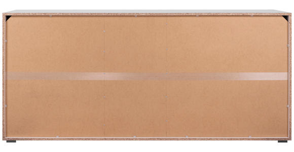 SIDEBOARD Weiß  - Schwarz/Weiß, Design, Holzwerkstoff/Kunststoff (178/80/40cm) - Carryhome