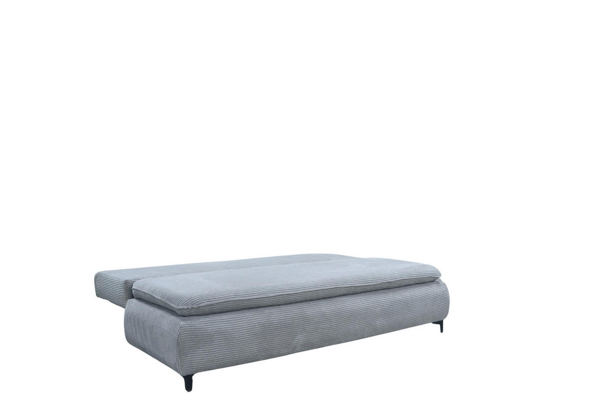 TROSJED NA RAZVLAČENJE drvo, tekstil  siva    - siva, Moderno, drvo/tekstil (202/98/83cm) - Hom`in