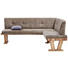 ECKBANK 205/155 cm in Grau, Eichefarben - Eichefarben/Grau, Natur, Holz/Textil (205/155cm) - Valdera ECKBANK 205/155 cm in Grau, Eichefarben - Eichefarben/Grau, Natur, Holz/Textil (205/155cm) - Valdera