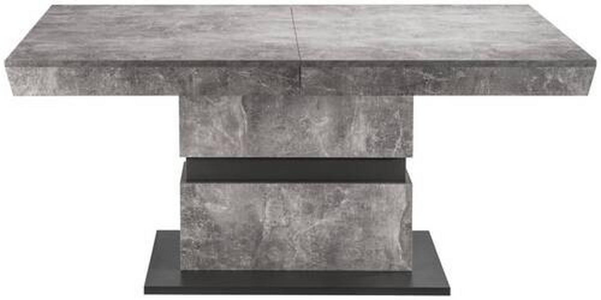 ESSTISCH in Holzwerkstoff 140/90/75 cm  - Dunkelgrau/Grau, MODERN, Holzwerkstoff (140/90/75cm) - MID.YOU