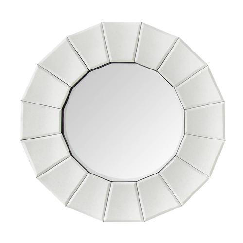 Nástěnné zrcadlo 60/60/3 cm  - barvy stříbra, Basics, kov/sklo (60/60/3cm)