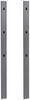 GARDEROBENPANEEL 2er-Set 10/163/2 cm  - Anthrazit, MODERN, Kunststoff (10/163/2cm) - Hom`in