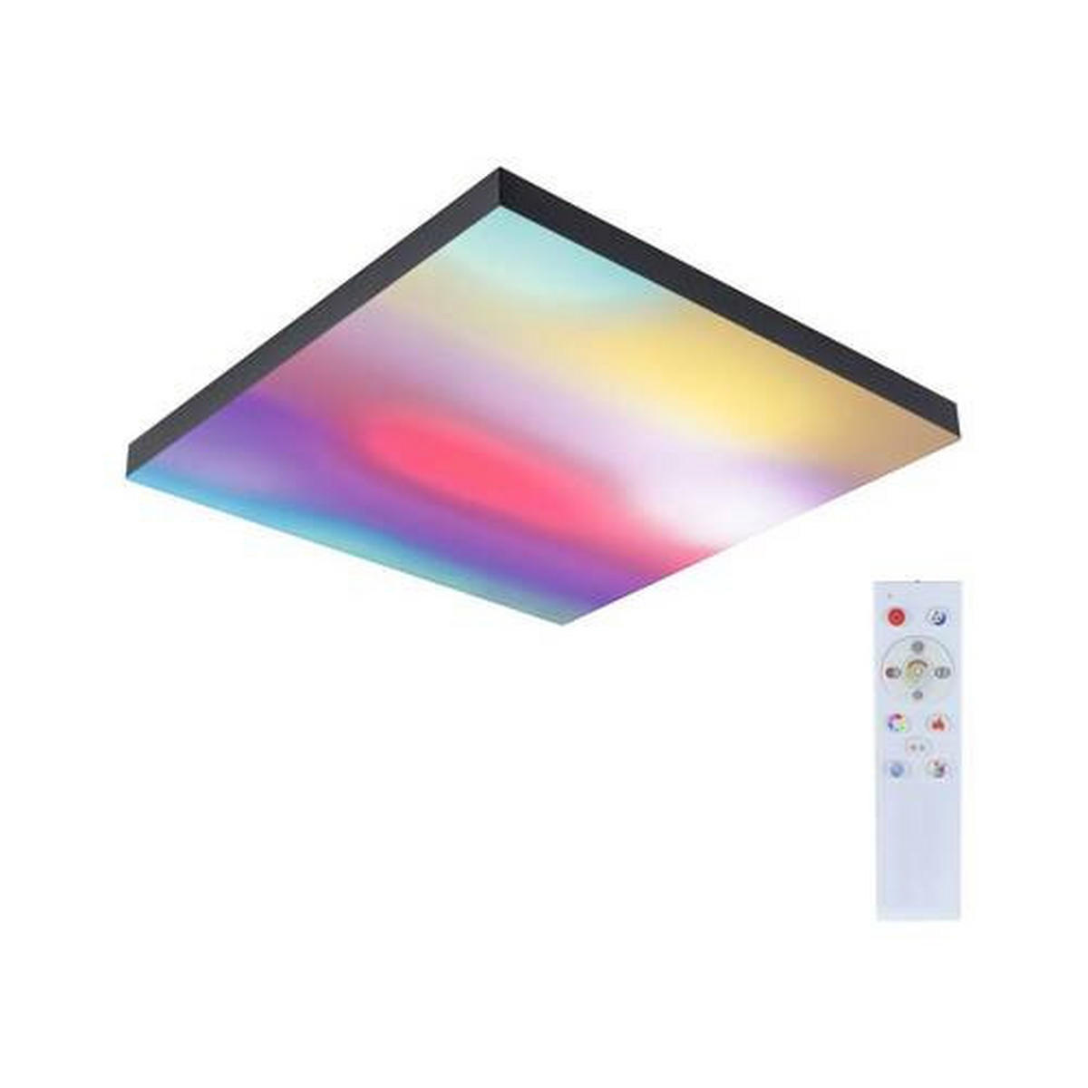LED-PANEEL 45/45/6,4 cm   - Schwarz, Basics, Metall (45/45/6,4cm) - Paulmann