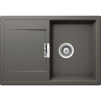 SPÜLE MOND100SASIL  - Grau, Basics, Stein (74/51cm) - Schock