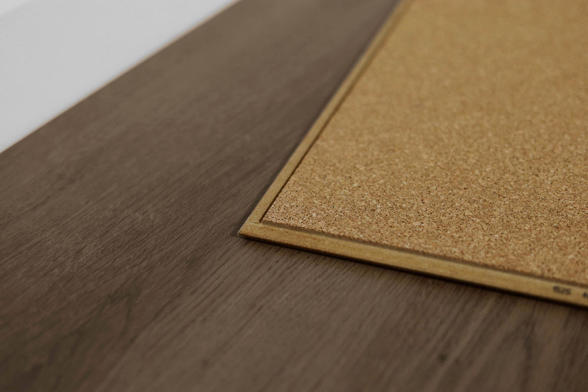 KORKBODEN KENKO PVC-Frei CHESTNUT 1164X300X8.5mm  per  m² - Cappuccino, Basics, Naturmaterialien/Holz (116,4/30/0,85cm)