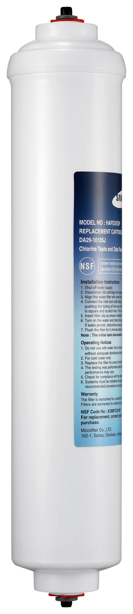 FILTERKARTUSCHE   - Basics, Kunststoff (8/3,6/8cm) - Samsung