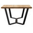 COUCHTISCH in Holz, Metall 110/60/41 cm - Eichefarben/Schwarz, MODERN, Holz/Metall (110/60/41cm) - Hom`in COUCHTISCH in Holz, Metall 110/60/41 cm - Eichefarben/Schwarz, MODERN, Holz/Metall (110/60/41cm) - Hom`in