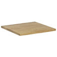 WASCHTISCH-ABDECKPLATTE 42/2/42,2 cm  - Eichefarben, KONVENTIONELL, Holz (42/2/42,2cm) - Linea Natura