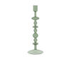 KERZENHALTER - Salbeigrün, KONVENTIONELL, Glas (9/9/27cm) - like.Villeroy & Boch