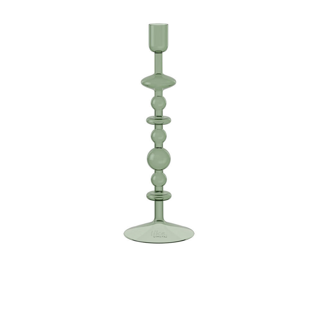 like.Villeroy & Boch Kerzenhalter Like Home Salbeigrün 9x27x9 cm