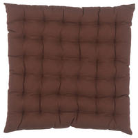PODSEDÁK, 38/38 cm - tmavě hnědá, Basics, textil (38/38cm) - Novel