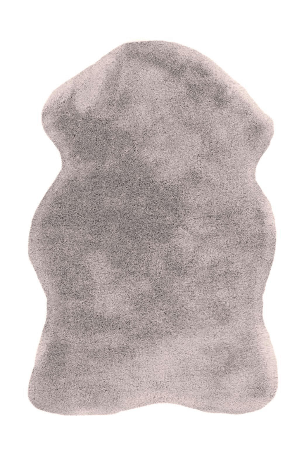 TEPPICH 60/90 cm Rabbit Light 825 Silber Grau  - Grau, KONVENTIONELL, Kunststoff/Textil (60/90cm)