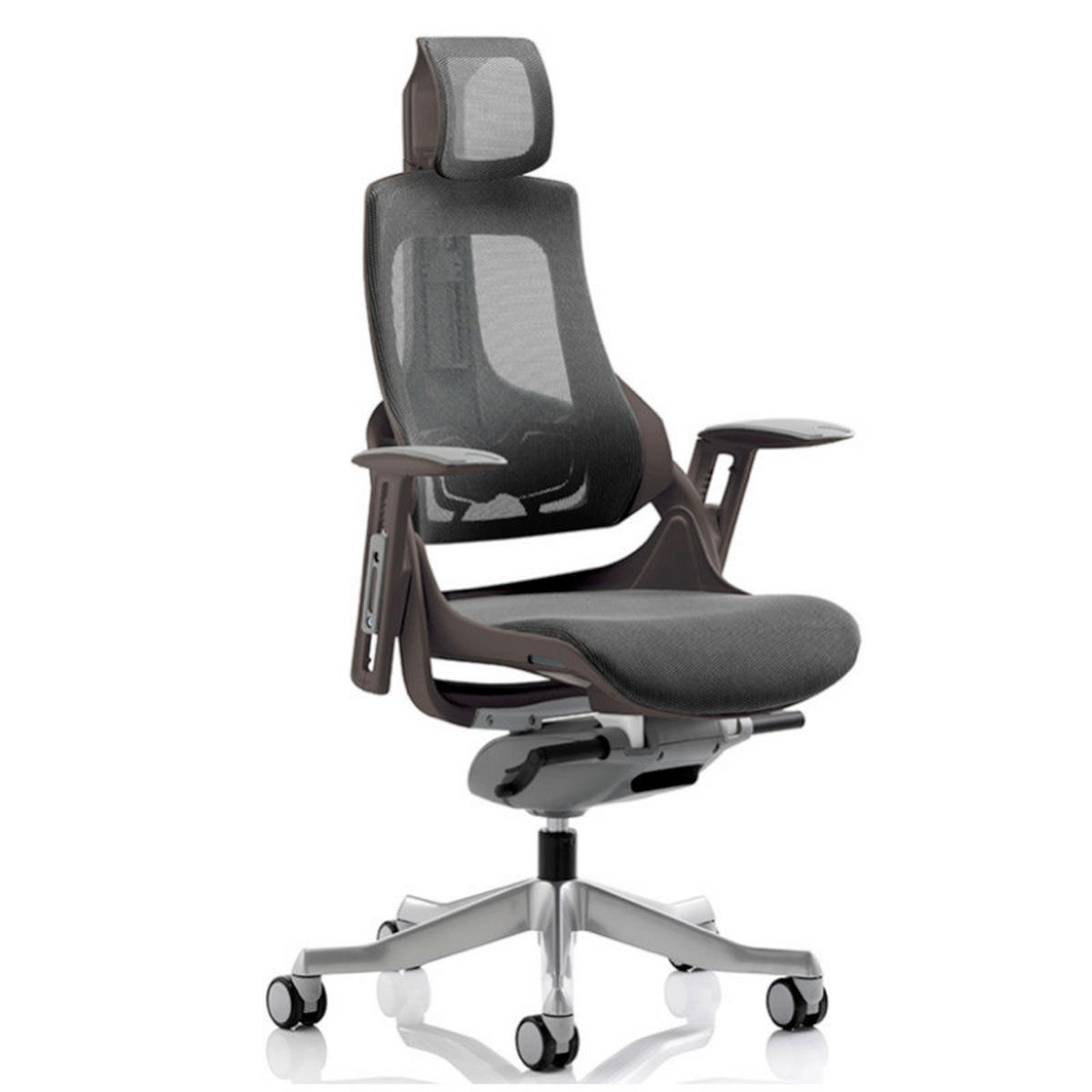 UREDSKI STOLAC    - tamno siva, Moderno, plastika (70/137/70cm) - Moderano