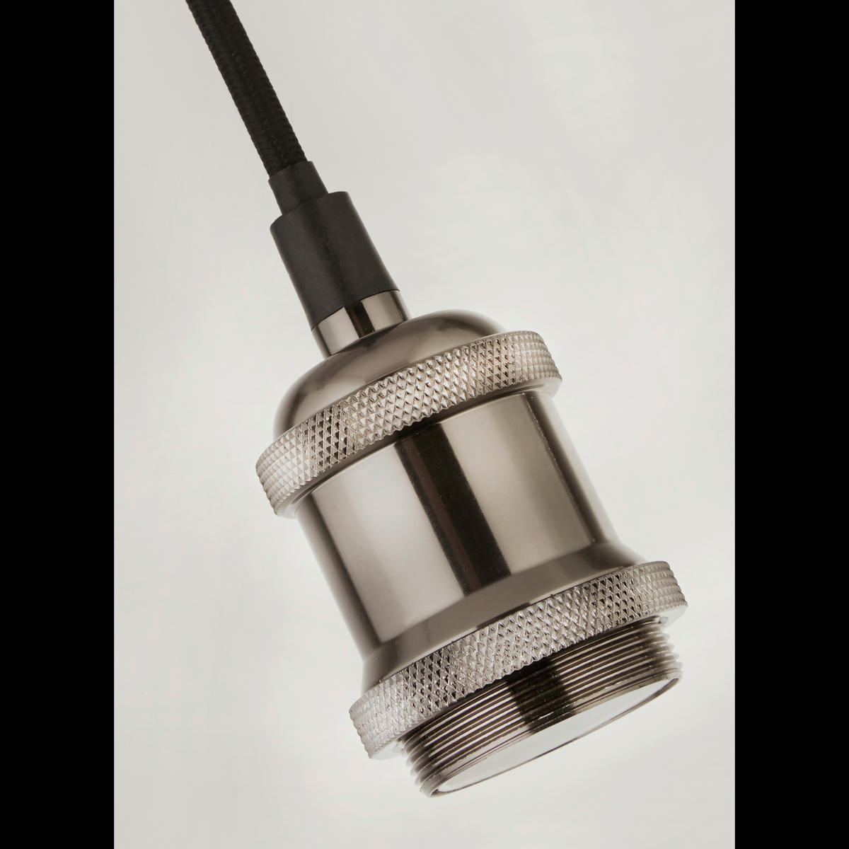 PENDELLEUCHTE 9,8/300 cm  - Silberfarben, KONVENTIONELL, Metall (9,8/300cm) - Searchlight