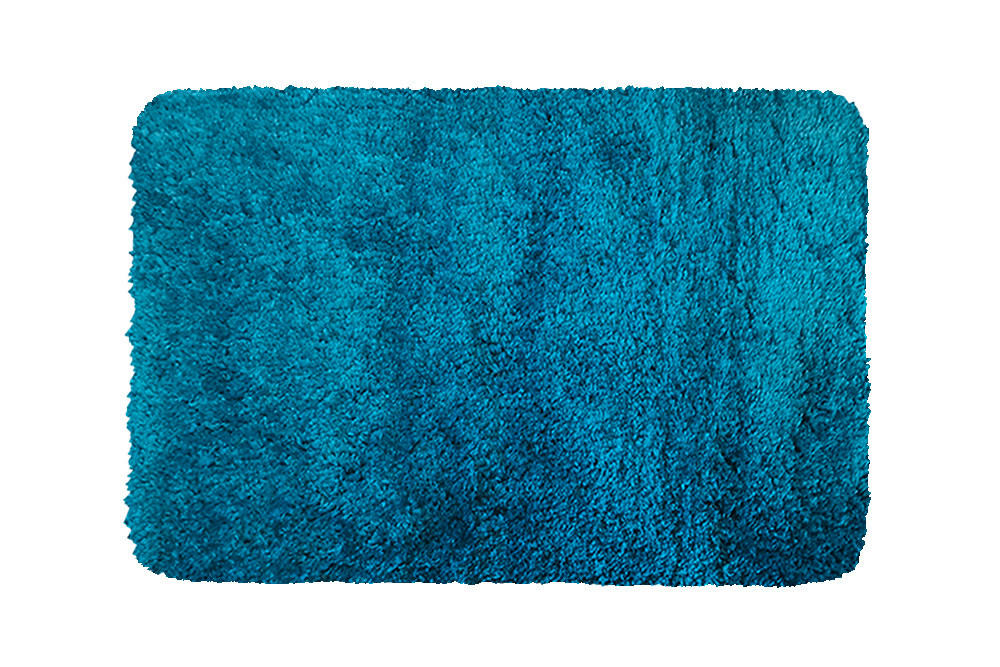 FÜRDŐSZOBASZŐNYEG  50/80 cm  kék   - kék, Basics, textil (50/80cm)