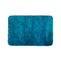 FÜRDŐSZOBASZŐNYEG  50/80 cm  kék   - kék, Basics, textil (50/80cm)