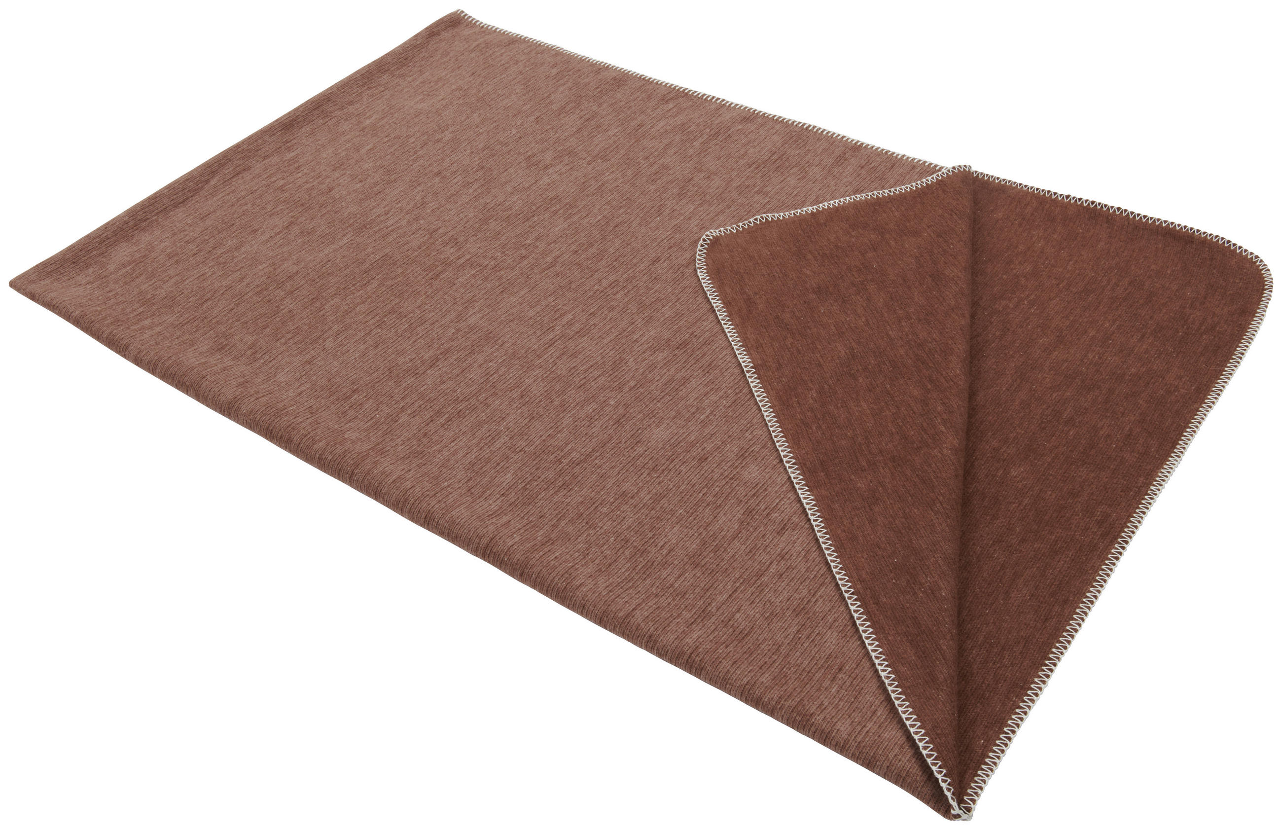 PLÉD 140/200 cm  - barna, Basics, textil (140/200cm) - Bio:Vio