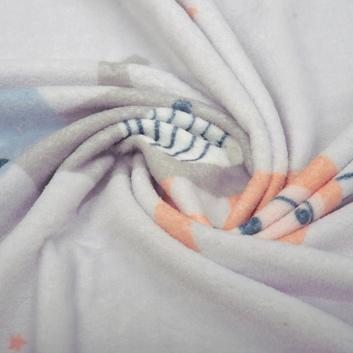 BABYDECKE 75/100 cm  - Multicolor/Weiß, Basics, Textil (75/100cm) - Herding