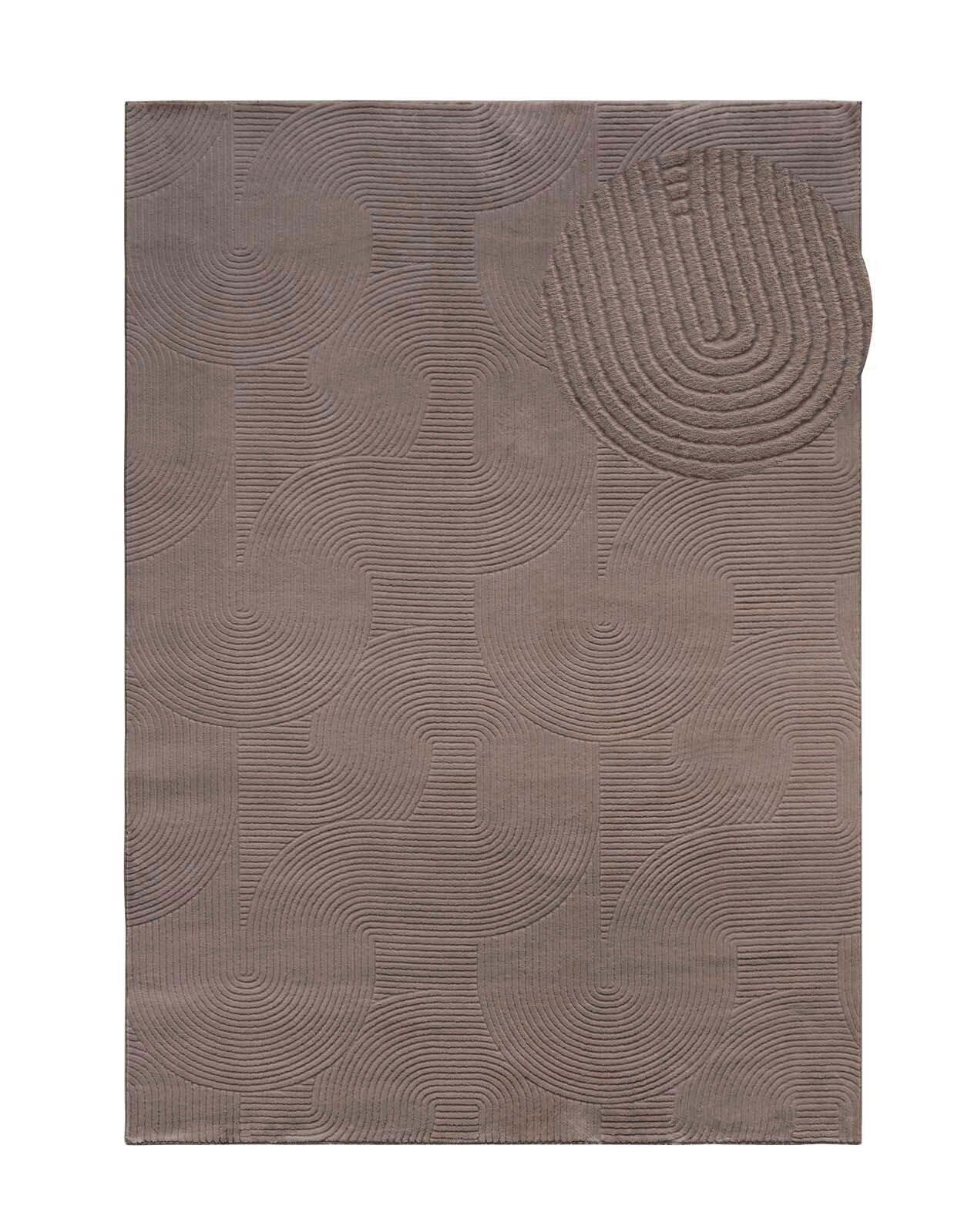 WEBTEPPICH 120/170 cm Homestyle Taupe  - Taupe, Design, Textil (120/170cm) - Novel