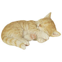 DEKORATIONSKATT - gul, Lifestyle, plast (19,8/15,2/9,3cm)