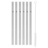 TRINKHALMSET - Silberfarben, Basics, Metall - WMF