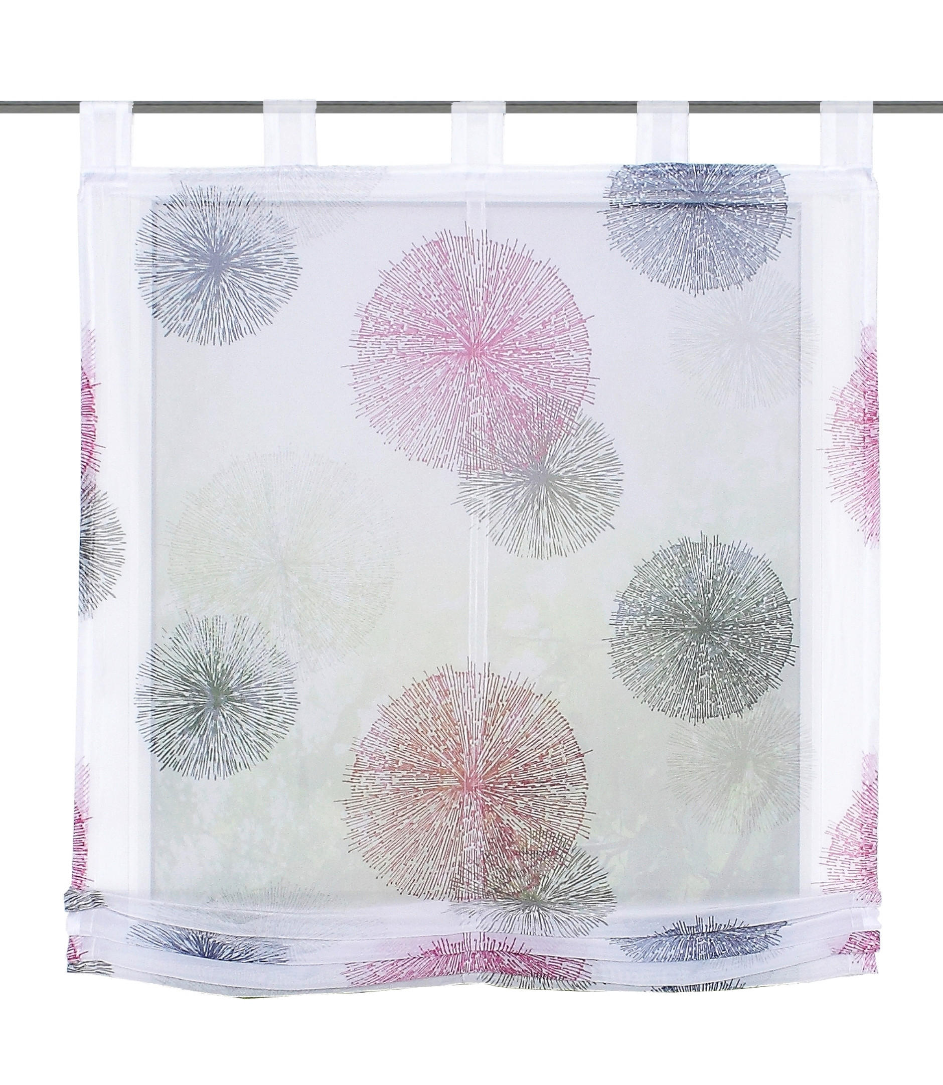 BÄNDCHENROLLO 100/140 cm  - Flieder, KONVENTIONELL, Textil (100/140cm)