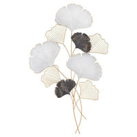 DEKORACE NA ZEĎ 66/109/4 cm  - Basics, kov (66/109/4cm)