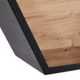WANDREGALSET 30-37/26-32/9-12 cm  - Schwarz/Eiche Artisan, Basics, Holzwerkstoff (30-37/26-32/9-12cm) - Xora