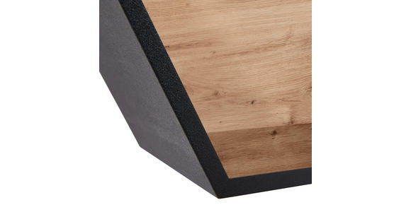 WANDREGALSET 30-37/26-32/9-12 cm  - Schwarz/Eiche Artisan, Basics, Holzwerkstoff (30-37/26-32/9-12cm) - Xora