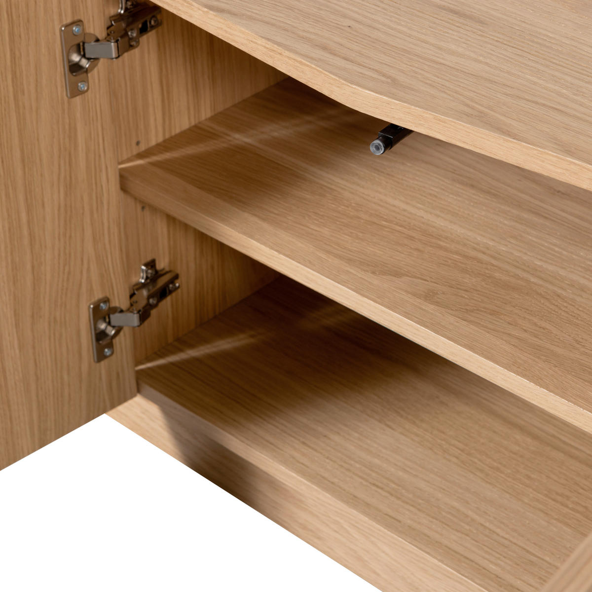 LOWBOARD Zuma  in 133/52/45 cm  - Eichefarben, Design, Holz (133/52/45cm) - Livetastic