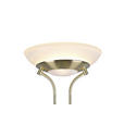 LED-DECKENFLUTER 32,5/180 cm    - Messingfarben/Alabasterfarben, Basics, Glas/Metall (32,5/180cm) - Novel