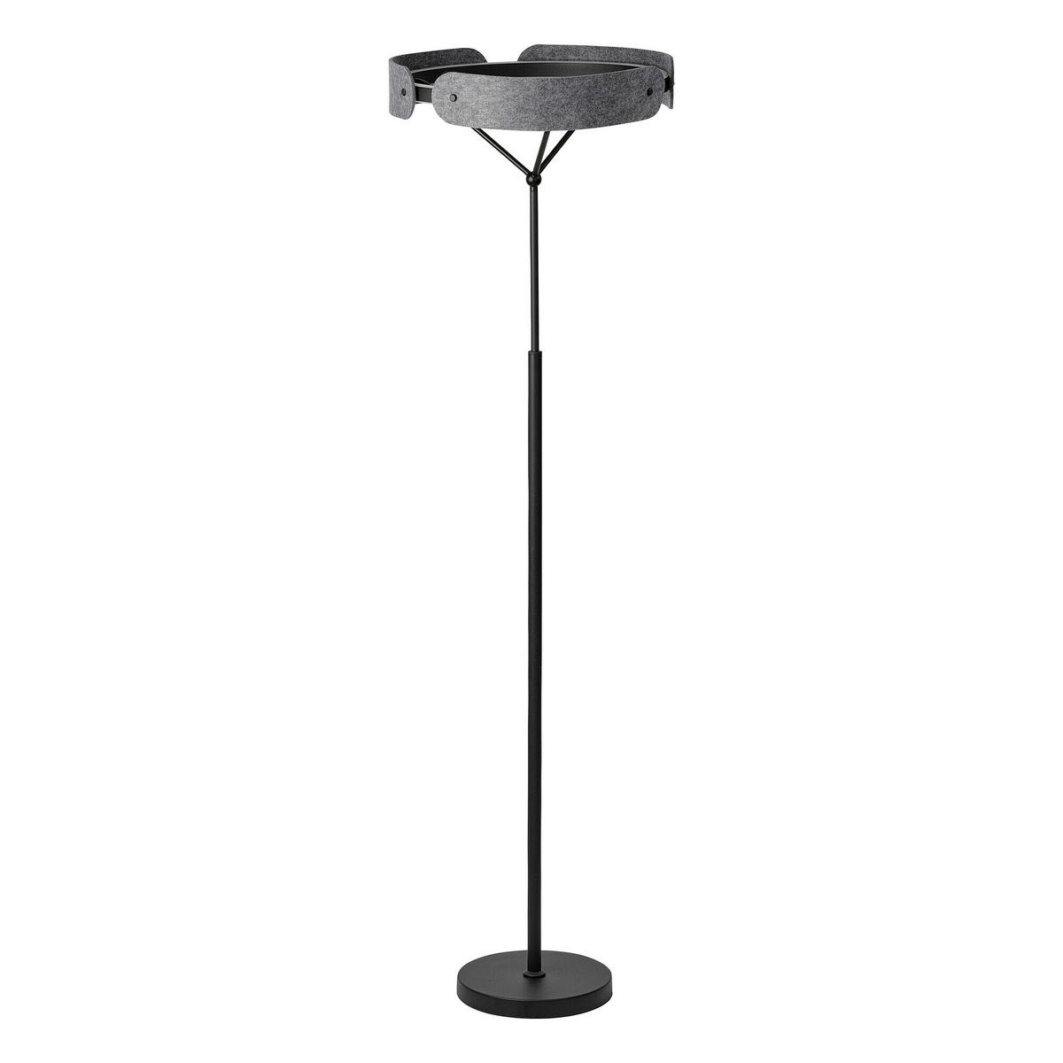 LED-STEHLEUCHTE 43/150 cm   - Dunkelgrau, Basics, Kunststoff/Textil (43/150cm) - Osram