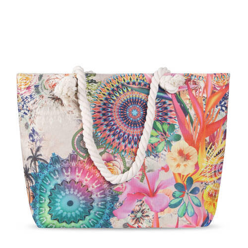 STRANDTASCHE - Multicolor, Trend, Textil (43/60cm)