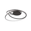 LED-DECKENLEUCHTE Nala 72/35 cm   - Schwarz, Design, Metall (72/35cm) - Trio Leuchten
