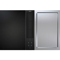 KOCHFELD-DUNSTABZUG-KOMBI CKA2FIT  - Schwarz, Basics, Glas/Metall (77/51,5/5,8cm) - Bora