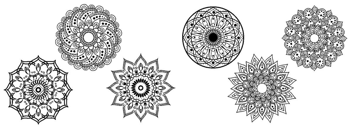 WANDTATTOO  - Multicolor, Basics, Kunststoff (50/70/0,10cm) - Euroart