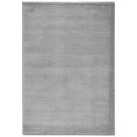 WEBTEPPICH  Wohnzimmer 60/110 cm Tonga Silberfarben rechteckig  - Silberfarben, KONVENTIONELL, Naturmaterialien/Textil (60/110cm) - Novel