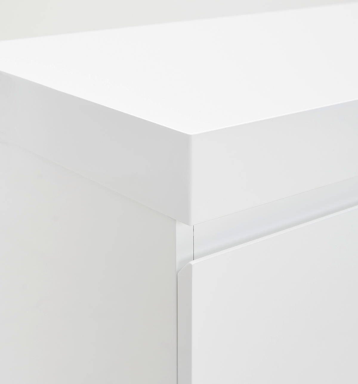 SIDEBOARD  in 200/89/40 cm  - Weiß Hochglanz, Design, Holzwerkstoff (200/89/40cm) - Xora