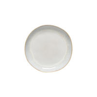 DESSERTTELLERSET Weiß Hochglanz, Perlmutt 6-teilig 22 cm BRISA  - Weiß Hochglanz/Perlmutt, Basics, Keramik (22cm) - Costa Nova