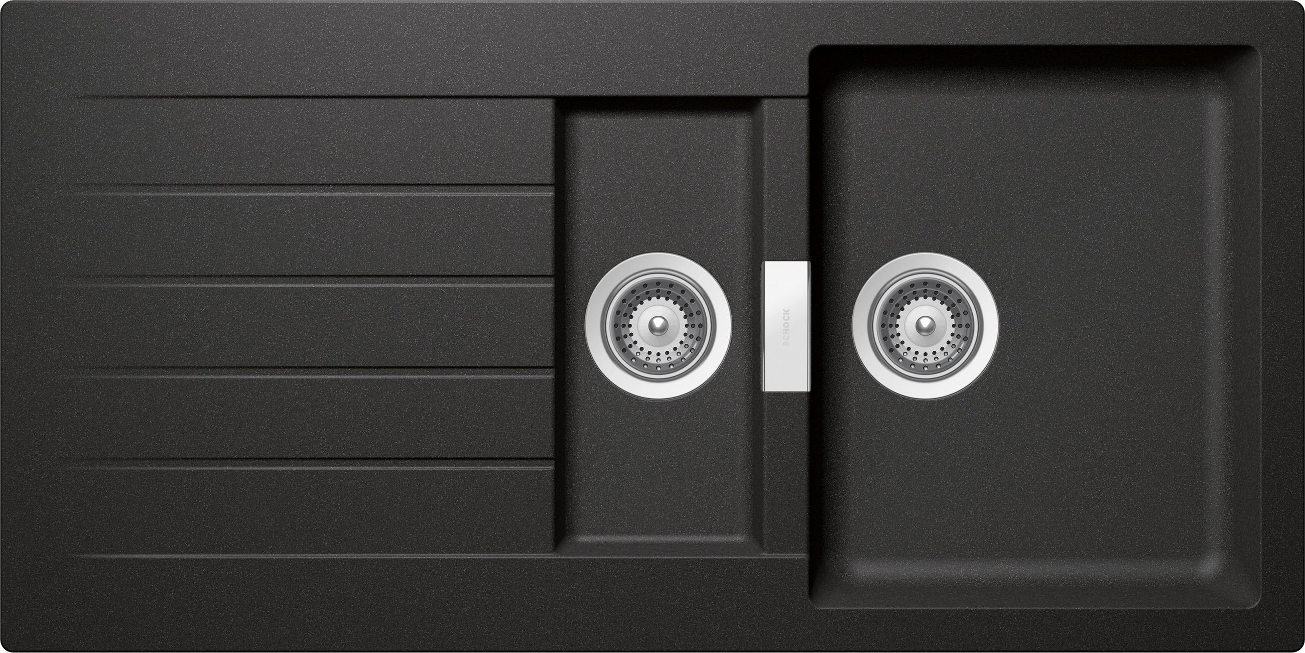 SPÜLE SIGD150ASTO  - Graphitfarben, Basics, Stein (100/50cm) - Schock